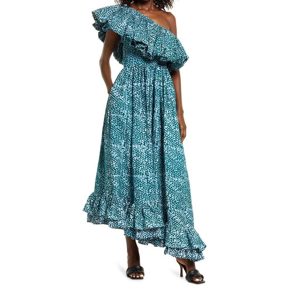 Sika Sono One-Shoulder Maxi Dress‎